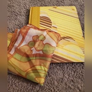 Bundle Vintage Creative Design Sewing Book & Vintage Scarf